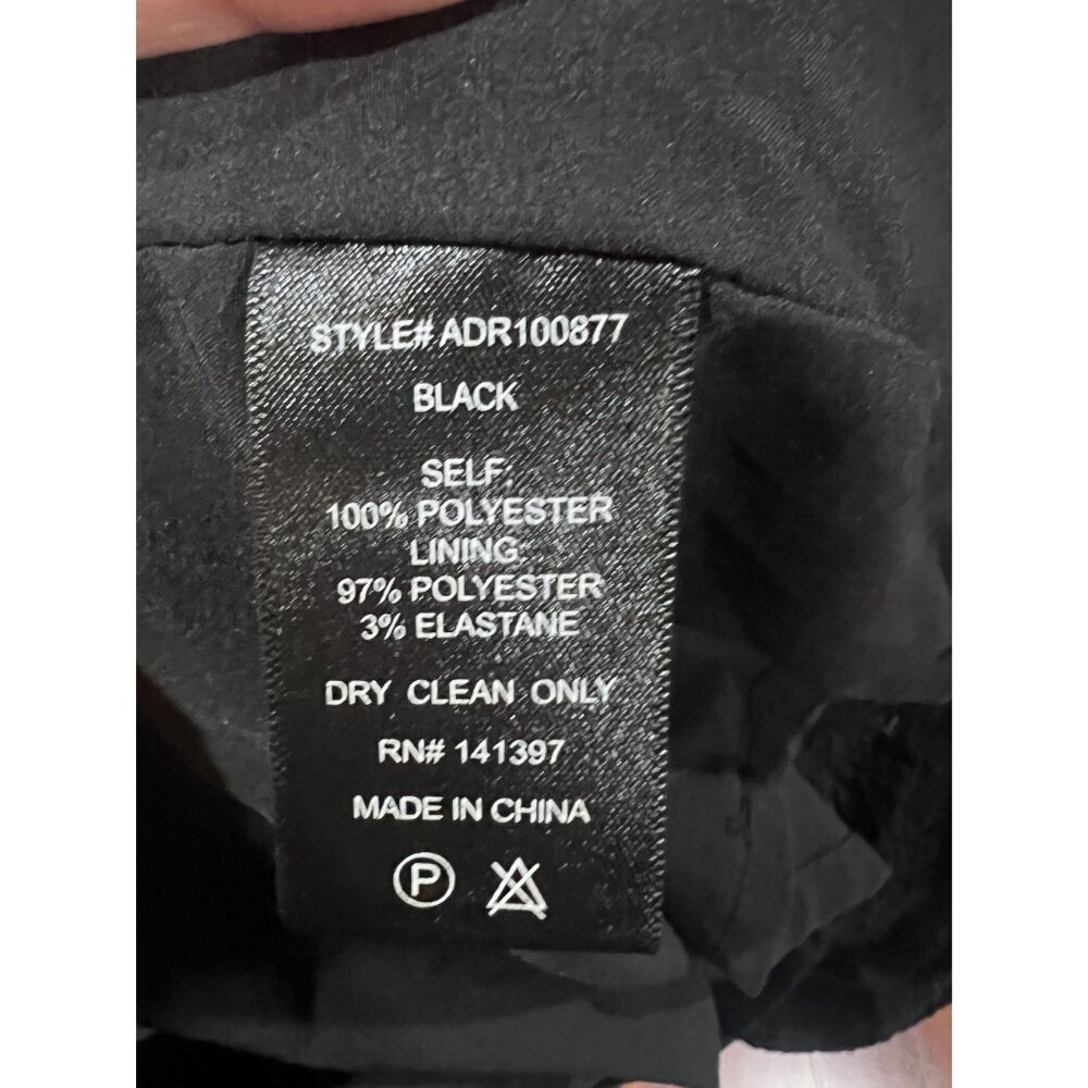 ASTR The Label Black Midi Dress WOMEN S BLACK Puff Sleeves & Smocked Waist - Picture 5 of 8